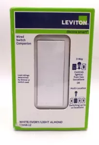 LEVITON DD0SR-1Z DIGITAL/DECORA SMART COORDINATING SWITCH REMOTE, 3-WAY WHITE - Picture 1 of 4