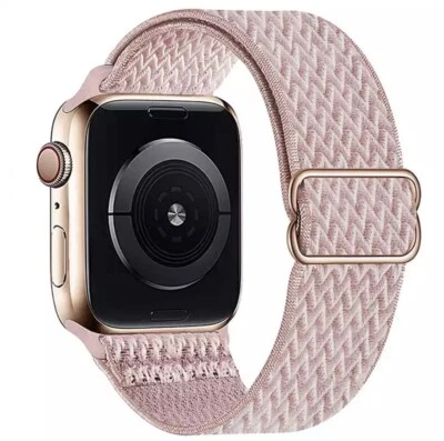 Correa elástica ajustable para Apple Watch, correa de nylon 38/40 MM Foto 1 de 4