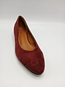 Sergio Todzi Wine Ballerinas Womens Flat Shoes Brand New with Box - Picture 1 of 6