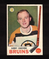 1969-70 GERRY CHEEVERS #22 OPC * Bruins HALL OF FAME Star GOALIE NHL Hockey Card