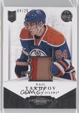 2013 Panini Dominion Authentic Material Prime /25 Nail Yakupov #D-NY Rookie RC