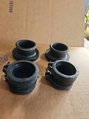 1997-2009 Kawasaki Ninja EX500 500R карбюратор и воздухозаборник ботинки набор из 4 - Изображение 1 из 4