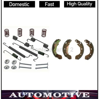 Kit de 2 herrajes de freno de tambor de zapata de freno trasero para Chevrolet Aveo 1,6 L Foto 1 de 4