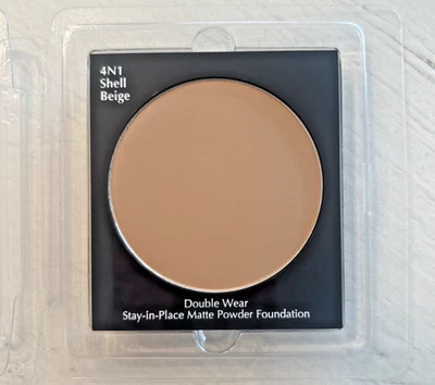 New $52 Estée Lauder Double Wear Powder Makeup  Foundation 4N1 SHELL BEIGE - Image 1 of 4