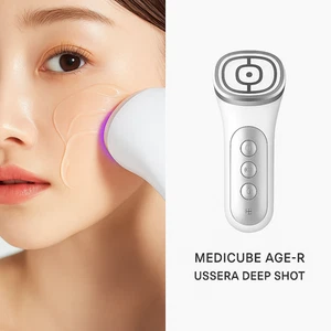 Medicube AGE-R USSERA DEEP SHOT - Hochfrequenz & Ultraschall Gesichtsgerät - Bild 1 von 3