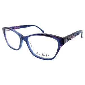 CINZIA - CIN5085 C1 53/15/140 - JEANSBLAU / AMETHYST - NEU Original BRILLE - Bild 1 von 2