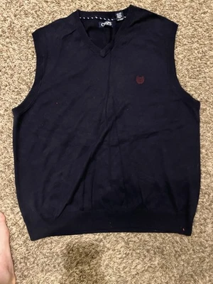 Chaps Men’s Navy Blue Sleeveless Vest Navy Blue Size XL - Image 1 of 3