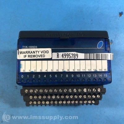 Automation Direct T1K-16ND3 Terminator Discrete Input Module FNIP - Image 1 of 4