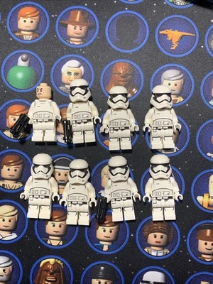LEGO Star Wars First Order Stormtrooper Minifigure sw0667 Lot - Image 1 of 2