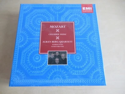 Alban Berg Quartett-Mozart Chamber Music-mit Wolf & Brendel-7er Emi CD Box-NM - Bild 1 von 4