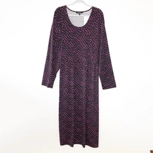Ulla Popken Dress 32 | 34 Stretchy Pink Black New With Tags - Picture 1 of 7