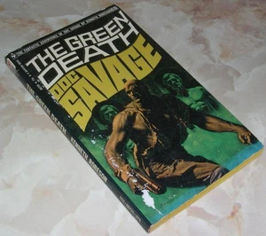 DOC SAVAGE #65, The Green Death by Kenneth Robeson (1971, 3rd printing) - Picture 1 of 1