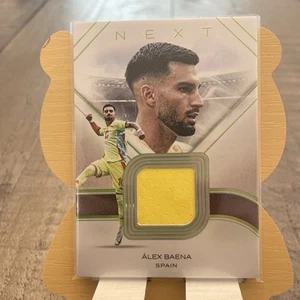 2024 Futera Incredible Alex Baena Green Next Game Used Jersey #ed 1/7 Spain - Picture 1 of 5