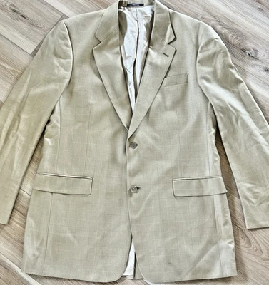 Abrigo deportivo Hart Schaffner Marx 42L de colección a cuadros clásico Academia Heritage Prep Foto 1 de 4