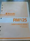 Suzuki RM 125 Owners Service Manual