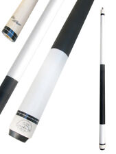 Champion ST6 White Pool Cue Stick-11.75mm Tip, Cuetec Glove,Two Black layer tips