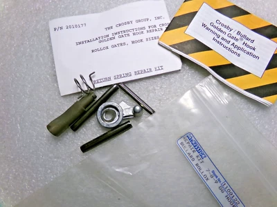 McKissick Crosby Bullard Rollox Repair Kit #7, #8, #9 Golden Gate Hooks 1100122