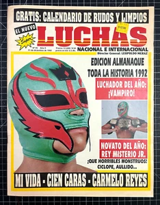 RARE Vintage Mexican Magazine Super Luchas Rey Misterio rookie 1992 Wrestling - Imagen 1 de 5