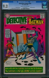 Detective Comics #364 🌟 CGC 9.2 🌟 Riddler Appearance! Silver Age DC Comic 1967 - Imagen 1 de 2