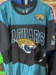 Jacksonville Jaguars Young Men's NFL Jersey Large Teal/Black - NWT - Picture 1 of 8