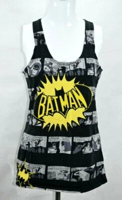 Camiseta sin mangas Batman DC Comics talla grande RN#82457 95% algodón 5% spandex Foto 1 de 4