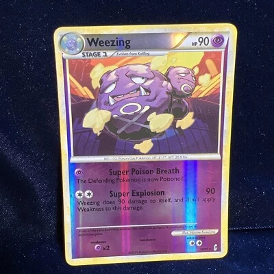Weezing 38/95 Reverse Holo Rare Call of Legends Pokemon Card - Image 1 of 4
