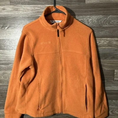 Chaqueta Columbia Naranja Cremallera Completa Polar Juvenil Talla 14/16 Excelente Estado Foto 1 de 4