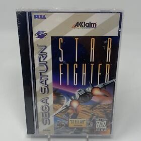 Star Fighter Sega Saturn New Sealed Authentic (Torn seal) Acclaim Game