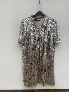 sequin t shirt dress - Picture 1 of 5