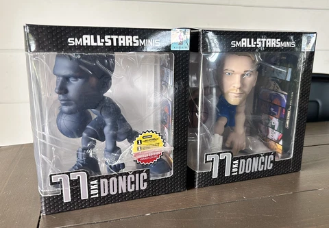 2022 Luka Doncic NBA SmAll-Stars Mini #77 6" Figure Ultra Rare Navy Blue chase Cover