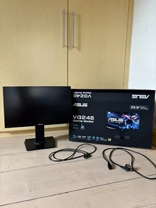 Écran de PC gaming ASUS noir - VG246H 75Hz en parfait état, fonctionnement idéal - Photo 1/14