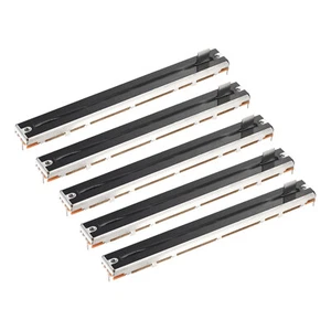 5Pcs Straight Single Linear Slides Potentiometer B10K 128mm(L) 100mm Travel - Picture 1 of 6