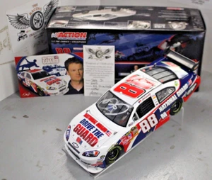 2010 Dale Jr. National Guard Drive The 1/24 Action NASCAR Diecast Autographed - Picture 1 of 2