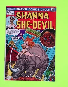 Shanna the She-Devil #4 Vol. 1 1973 Marvel Comics 1st App 8.0 Comic Book M31-202 - Picture 1 of 2