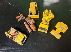 Camiones de juguete grúa enorme pala tractor bulldozer serie Matchbox de colección 5 y más - Imagen 1 de 6