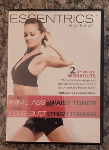 Essentrics Workout DVD W/Sahra Esmonde-White Arms Abs Butt Legs Thigh 2 Workouts - Picture 1 of 3