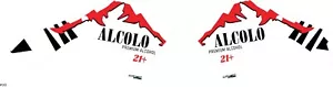 250/450KxF - ALCOLO KAWASAKI SHROUD GRAPHICS DECALS KIT 21mil Thick - Imagen 1 de 6