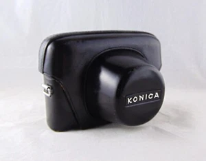Genuine Konica Auto S2 Leather 35mm Camera Case Free USA Shipping - Picture 1 of 8