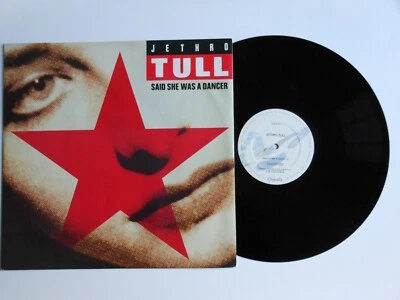 JETHRO TULL Said She Was A Dancer 12" Vinyl Single Record 1987 Chrysalis TULLX4 - Image 1 of 4