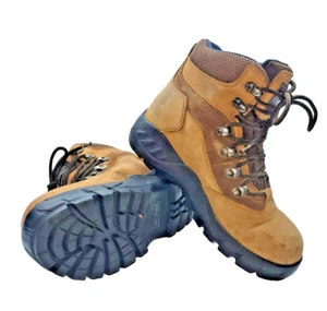 Thom McAn Brown Leather 84654 Thinsulate Thermolite Mens Boot Sz 8 Womans Sz 10 - Picture 1 of 24