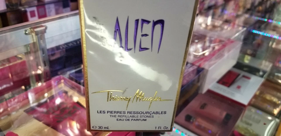 ALIEN Thierry Mugler PIEDRAS RECARGABLES 1 oz 30 ml EDP Eau Parfum para Mujer SELLADO Foto 1 de 4