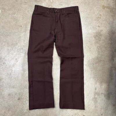 Pantalón Levis 527 vintage años 80 pierna recta marrón hecho en EE. UU. Foto 1 de 4
