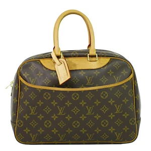 Louis Vuitton Deauville M47270 Monogram Canvas Handbag Brown - Picture 1 of 10