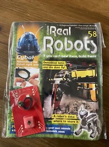 ISSUE 58 Eaglemoss Ultimate Real Robots Magazine New Unopened with parts - Picture 1 of 1