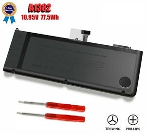 Original OEM A1382 Akku für Apple MacBook Pro15"A1286 2011 2012 Batterie 7000mAh - Imagen 1 de 9
