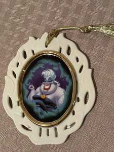 Lenox Disney Camafeo Ornamento Disney Villano Úrsula Sirenita 2005 4" - Imagen 1 de 6