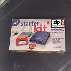 Ancien lecteur de disquette de stockage vierge pour ordinateur Windows port Microsoft parallèle - Photo 1/7