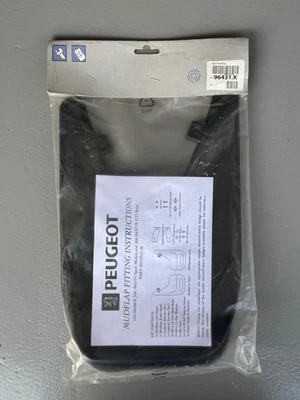 Peugeot 106 Rallye XSi S1 91-96 Rear Mud Flaps also fits 205/306 96431K Genuine  - Image 1 of 4