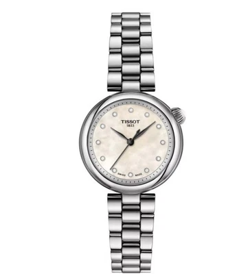New TISSOT  T152.010.11.116.00 Desir 28mm womens Silver MOP 100% New with Box - image 1 of 4