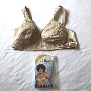 NUOVO Reggiseno Playtex 4745 18 Ore Senza Ferretto Supporto Completo 44C Nudo Beige Ultimate Lift - Foto 1 di 9